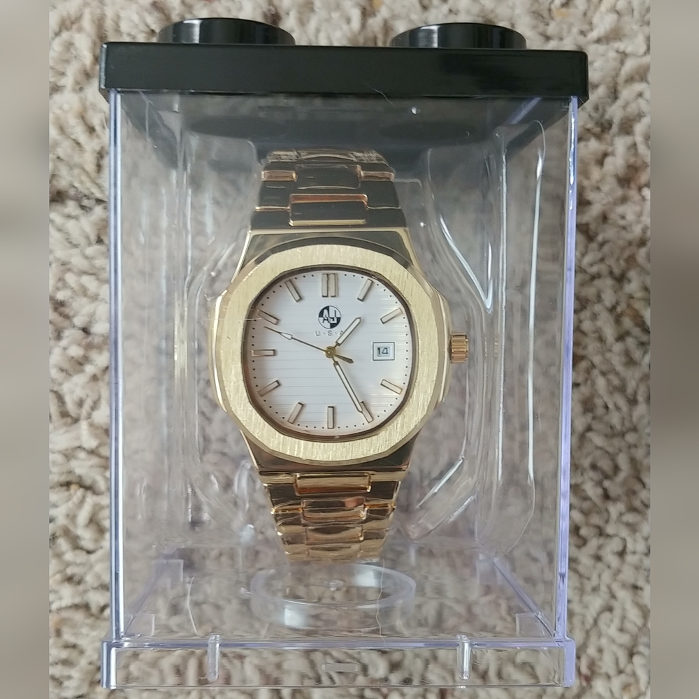Gold Tone Watch